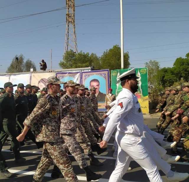 رژه نیروهای مسلح خوزستان برگزار شد