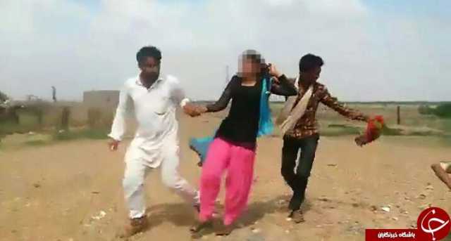 Recently released video shows the moment an Indian teenage girl was abducted by two men in front of her family in a village in Jodhpur district    