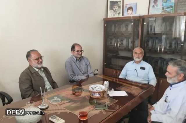جلسه برنامه‌ریزی اجلاسیه شهدای سنگرساز بی‌سنگر