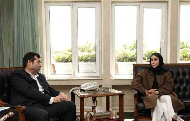 دیدار ناهید کیانی با وزیر ورزش