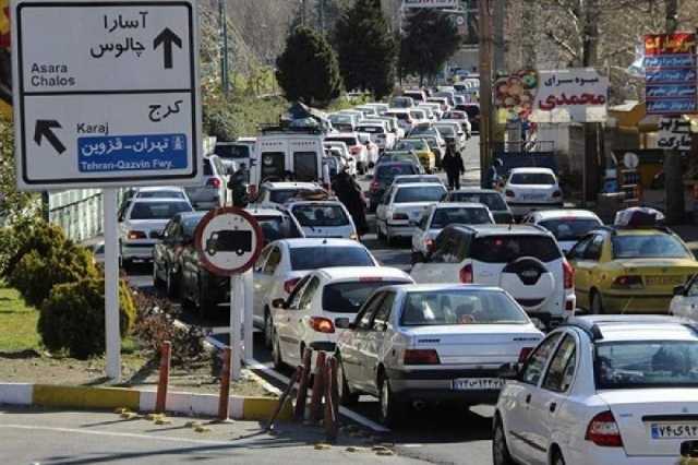 جاده چالوس بازگشایی شد