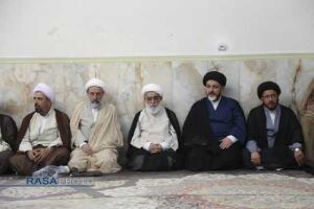دیدار اعضای مجمع نمایندگان طلاب با آیت الله شب زنده‌دار
