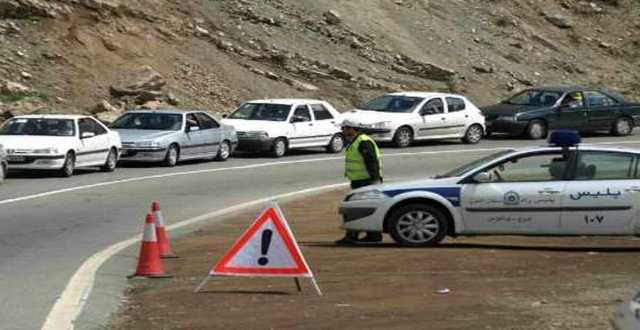 تردد وسایل نقلیه از محور کرج - چالوس و آزادراه تهران -شمال ممنوع شد