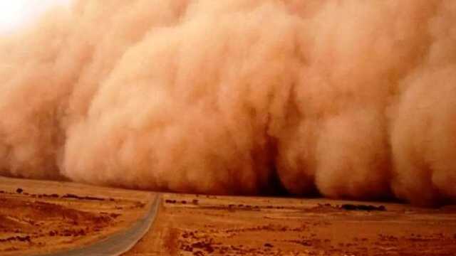 استان کرمان تحت تاثیر دو توده‌ گردوخاک