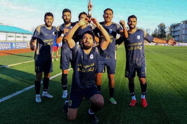 صعود چادرملو به صدر جدول با پارک 3 امتیازی در بندر آستارا