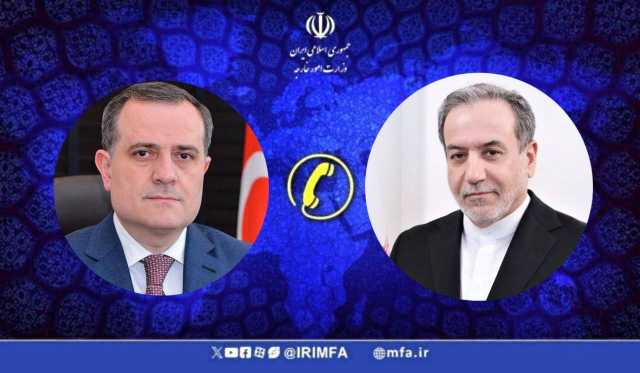 گفتگوی تلفنی عراقچی با وزیر خارجه آذربایجان