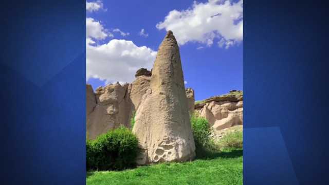 صخره‌های زیبای دلمه هشترود + فیلم