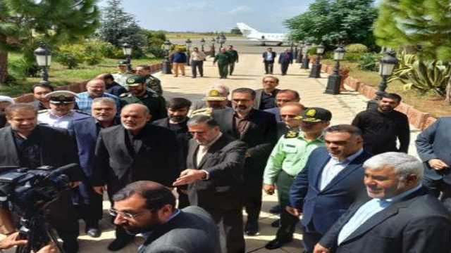 وزیر کشور وارد مازندران شد