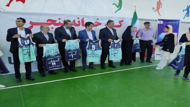 رونمایی از لباس تیم بسکتبال بانوان کردستان