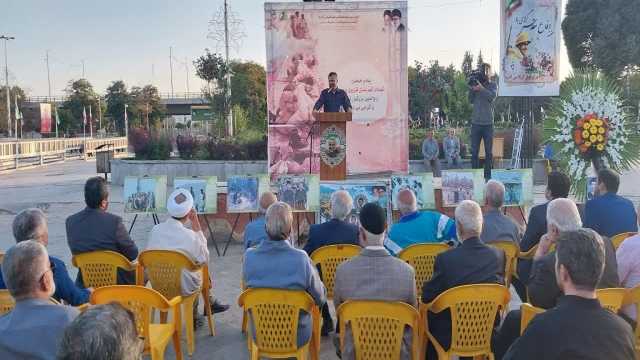 تجدید پیمان با آرمان‌های شهدا در قزوین