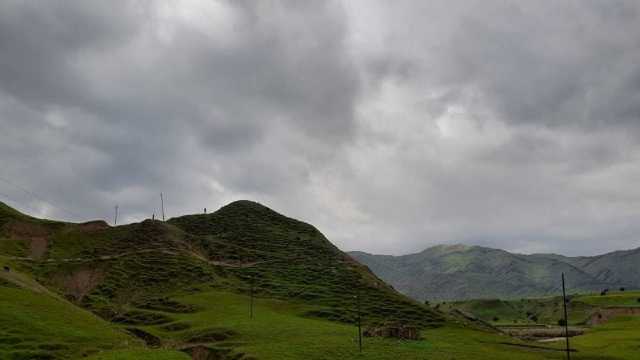 نمایی از طبیعت بهاری روستای بل گروس + فیلم و تصاویر