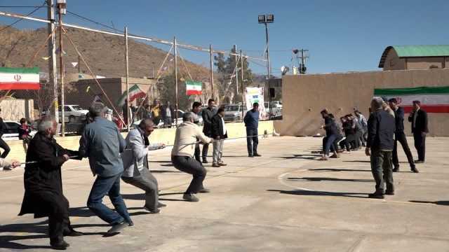 جشنواره بازی بومی محلی در دهستان کوشک بافق