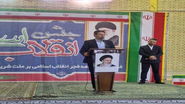 جشن پیروزی انقلاب اسلامی ایران در شهر هیر برگزار شد