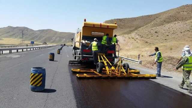 دست اندازهای بحرانی آزاد راه قم کاشان در ایستگاه آخر