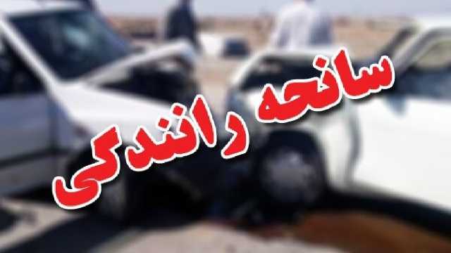 2 کشته در تصادف آزادراه خرم‌آباد- بروجرد