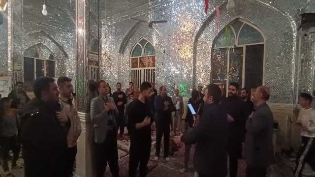 مراسم سوگواری شب بیست و یکم ماه مبارک رمضان در صحنه + عکس