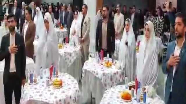 برگزاری مراسم جشن ازدواج دانشجویی در مراغه