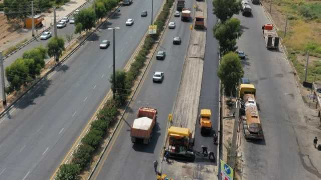 کاهش بار ترافیکی در یکی از دسترسی‌های پرتردد محور بزرگراهی آزادگان