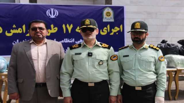 کشف بیش از 400 کیلو انواع مواد مخدر در مازندران