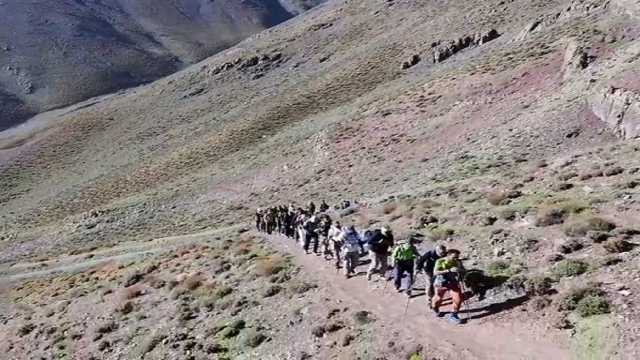 صعود مقتدرانه بسیجیان منتخب به قله برف انبار