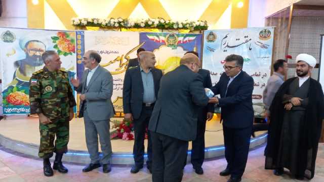تجلیل از معلمان کوی سازمانی پادگان امام رضای مراغه
