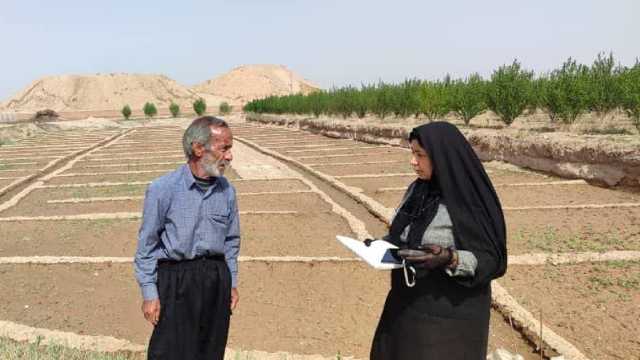 ثبت موقعیت مکانی مزارع سبزی و صیفی در اسکو