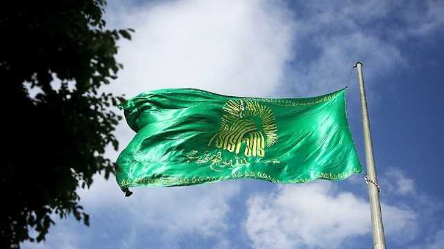 بیرقی امام رضایی که در دل های مردم لرستان علم شده است + فیلم