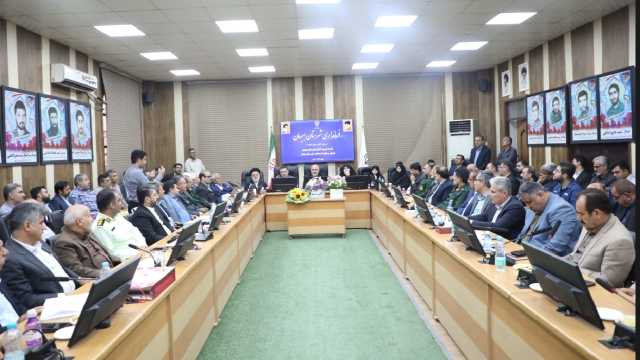 معارفه سرپرست‌های جدید فرمانداری‌های امیدیه و بهبهان با حضور استاندار خوزستان