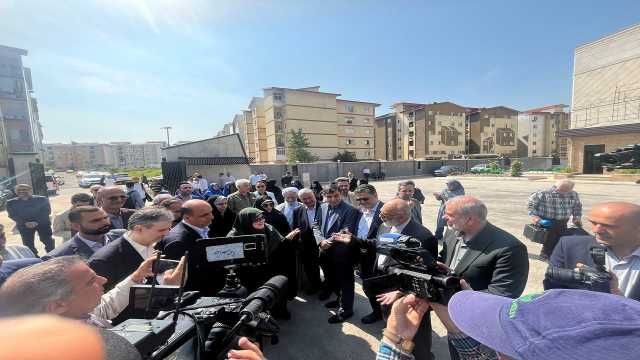 افتتاح مدرسه مهرعظام رشت در سفر سخنگوی دولت به گیلان