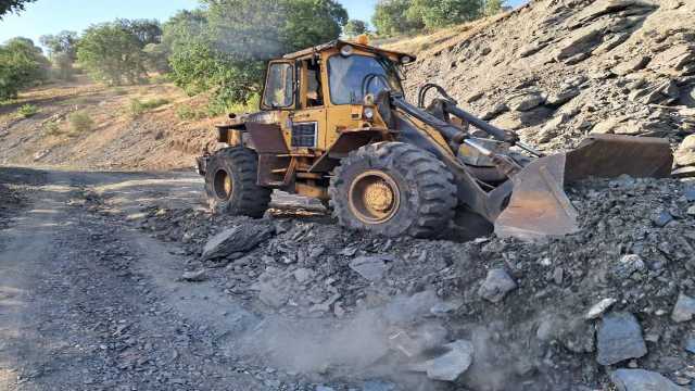 تصاویری از نونوار شدن راه روستایی سارتکه نمشیر