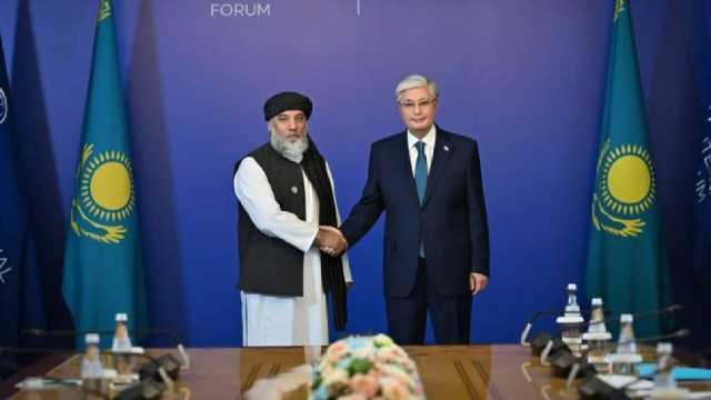 افغانستان شریک منطقه ای قزاقستان