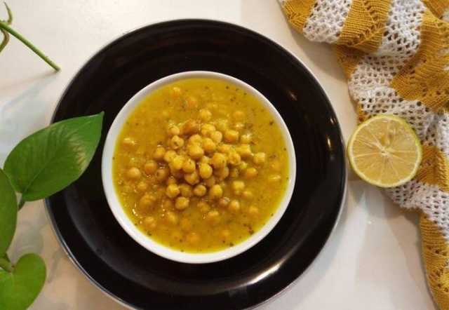 طرز تهیه نخود آب بدون گوشت یا لب لبی