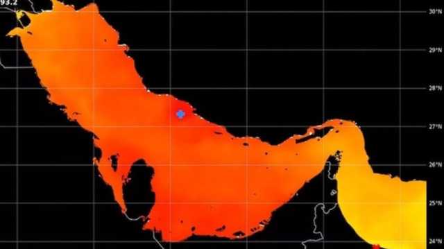 خلیج‌فارس 2 درجه گرم‌تر شد