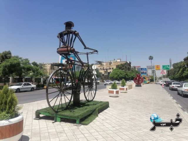 گرارش تصویری از المان های شهری شیراز