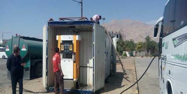 چهار جایگاه سوخت سیار برای استفاده زائران راه انداز ی شد