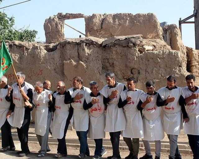 آیین های عزاداری محرم در استان ‌ها | کفن‌پوشان در خانوک