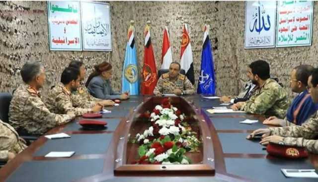 جلسه عالی‌ترین فرماندهان یمنی بعد از حمله به «بن‌گوریون» + عکس