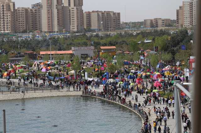 زندگی ساحلی در غرب تهران