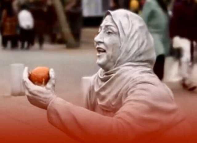 تصاویر زنده شدن مجسمه‌های شهر رشت + فیلم