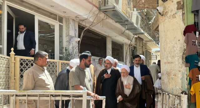 آیت الله جوادی آملی با آیت الله سیستانی دیدار کرد