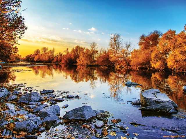 جادوی کویر و جنگل در پاییز ایران