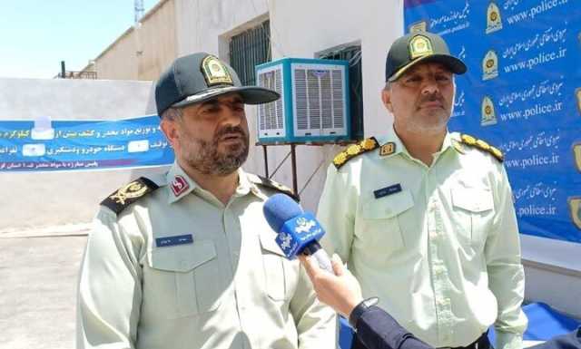 کشف 250 کیلوگرم مواد مخدر در کرمانشاه
