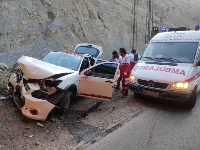 امدادرسانی به 20 مصدوم حوادث رانندگی در نخستین روز سال