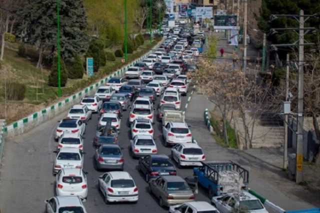 وضعیت جاده‌ها/ ترافیک سنگین در آزادراه ساوه - تهران