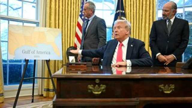 ترامپ: هنوز در مورد تغییر نام خلیج فارس تصمیمی نگرفته‌ام