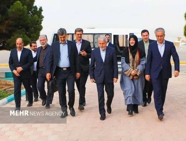 وزیر میراث‌فرهنگی وارد یزد شد