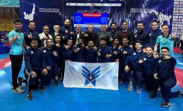 قهرمان سوپر لیگ کاراته تغییر کرد؛ دانشگاه آزاد جام را از بیمه می گیرد
