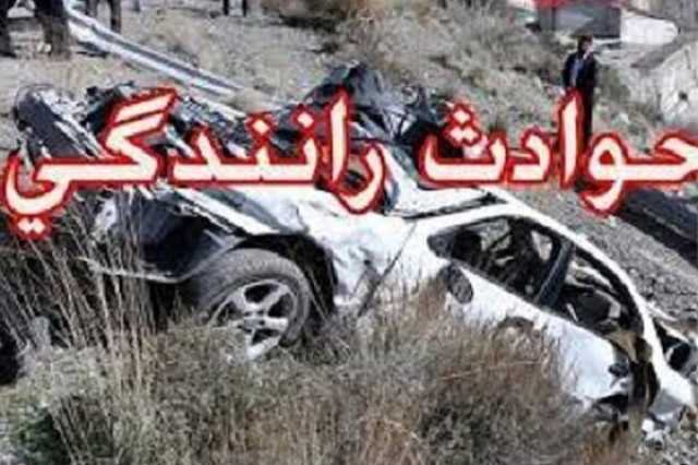 ۵ مصدوم و یک جان‌باخته بر اثر واژگونی سواری پراید در جاده زنجان_بیجار