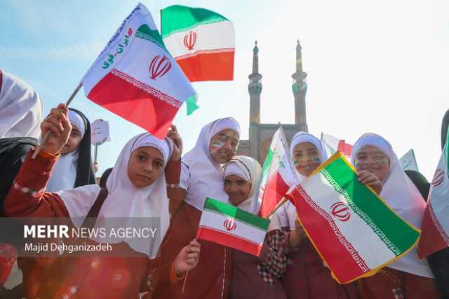 راهپیمایی ۲۲ بهمن در ۶۰ نقطه از استان یزد برگزار می‌شود