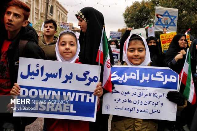 برپایی راهپیمایی 13 آبان در کرمانشاه/چهارراه مدرس تا میدان آزادی